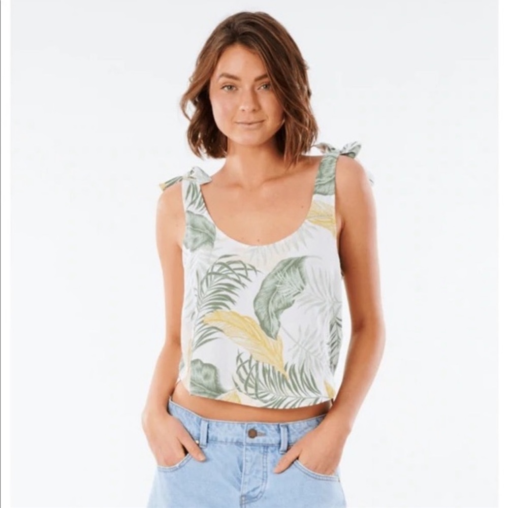🔆RIP CURL🔆 COASTAL PALMS CAMI COASTAL PALM SHORT SET - Picture 7 of 16